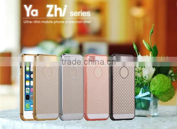 Factory Price Metal Frame Cell Phone Case With Pc Cover