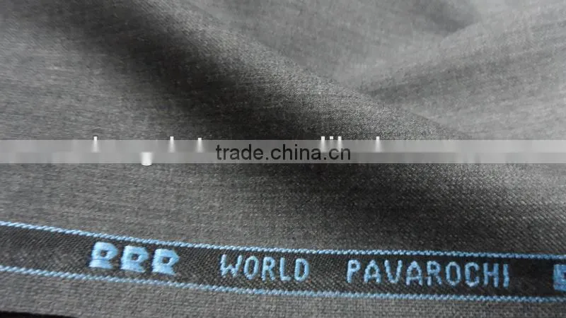Superfine quality Italia design worsted wool suiting fabric