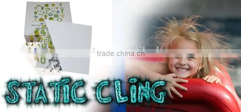 Custom pvc car window sticker,custom made static cling decals stickers printed waterproof decals