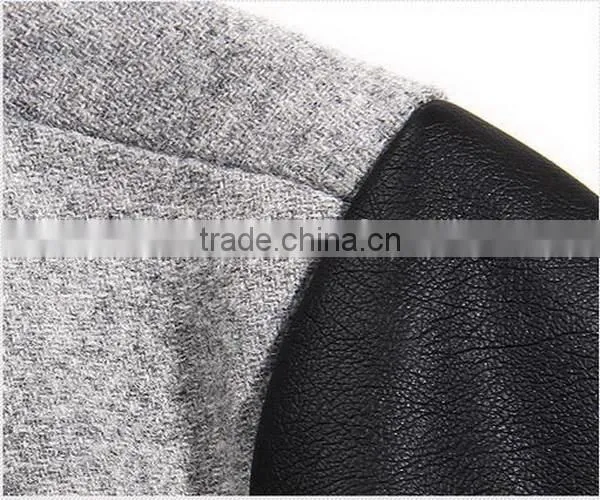Fashionable stylish warm korea winter men coat model
