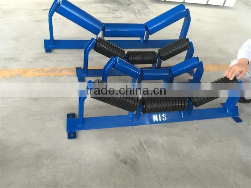 Professional Manufacturer Belt Conveyor Steel Pipe Carry Roller With Effective Sealing System