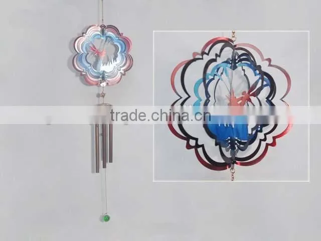 Decorative 3d Metal Wholesale Wind Spinner Parts