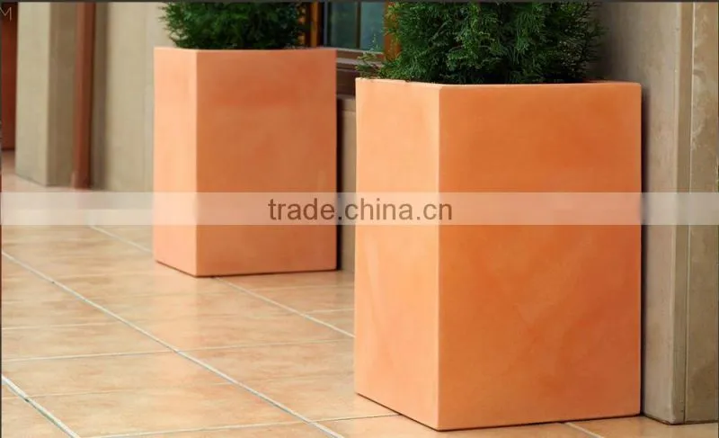 fiberglass planter Garden decorative flower pot