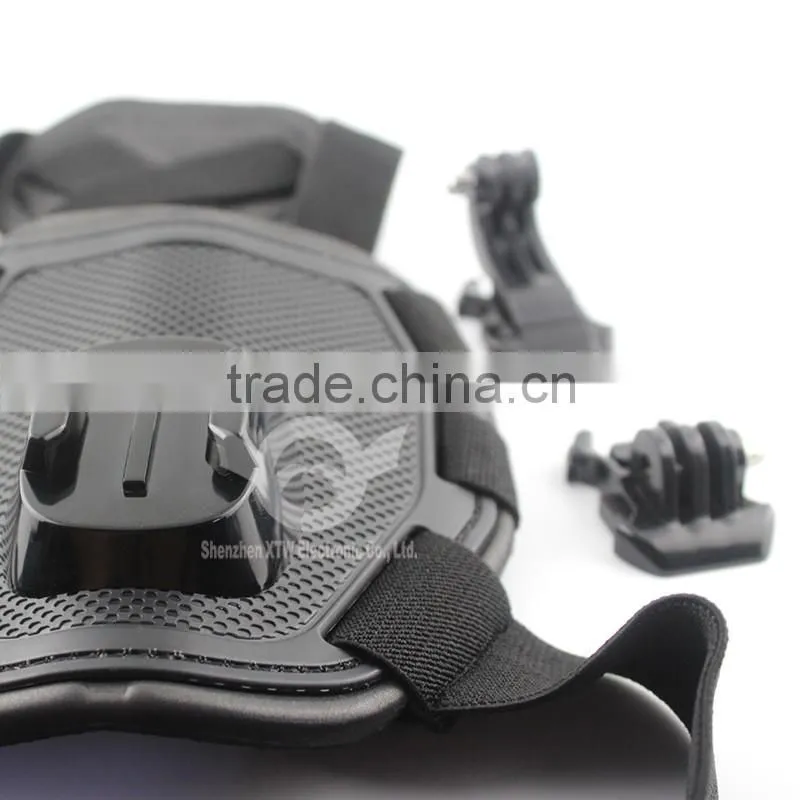 Dog Fetch Harness Chest Strap Belt Mount for GoPro Hero 4/3+/3/2/1lack, Blue, Pink