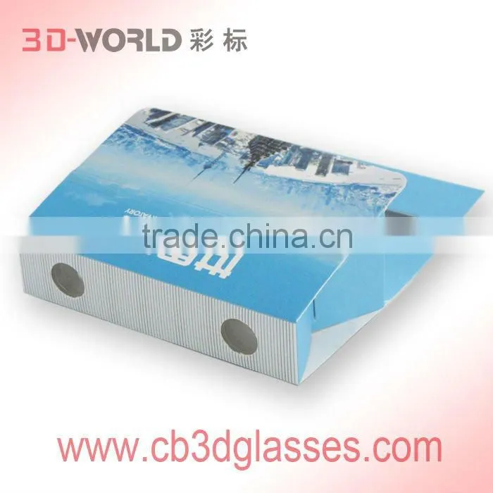 Promotional paper 3d binoculars printer