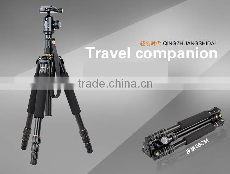 Portable BEIKE Q-999S safety aluminum Camera Tripod Monnopod