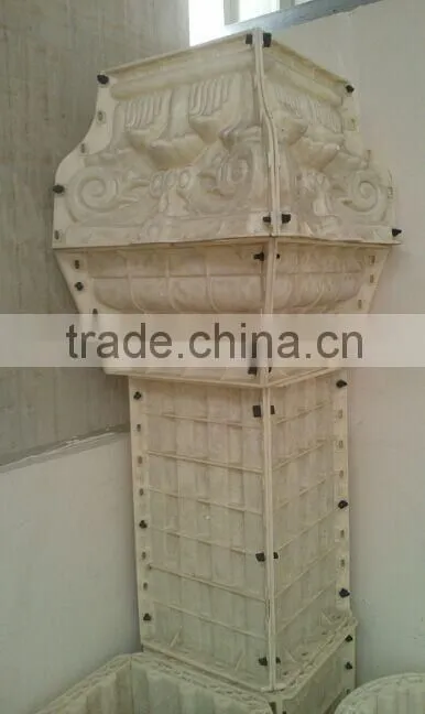 new condition GRC mould/ huiou cement fence post mould