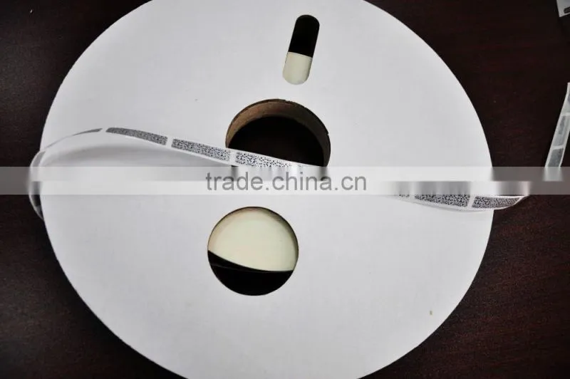 gery color Cold sticker self-adhesive scratch off label 6*36mm