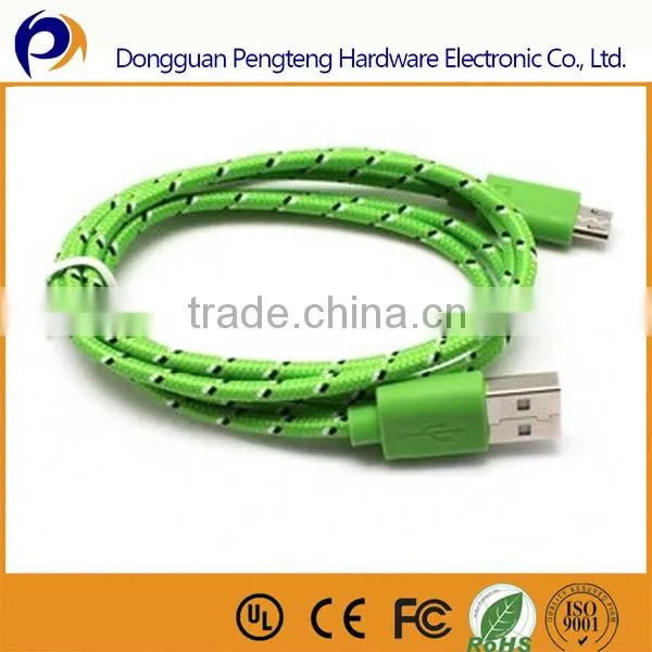 Welcome to custom braided mini usb cable