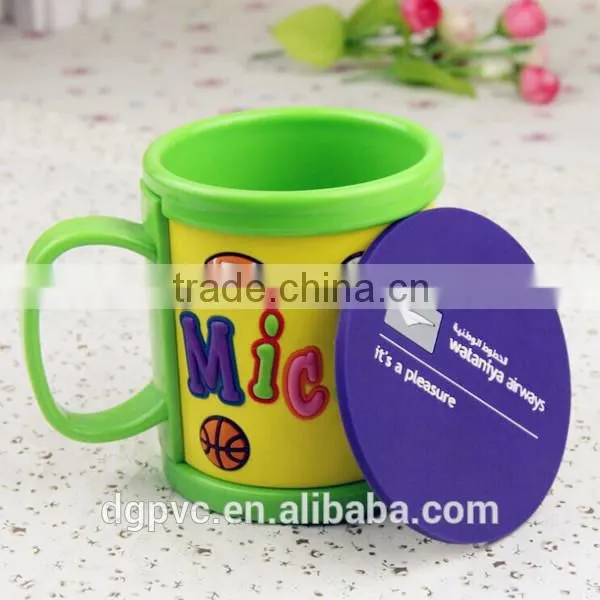Factory Wholesale & Custom Soft PVC Hot Dish Coaster
