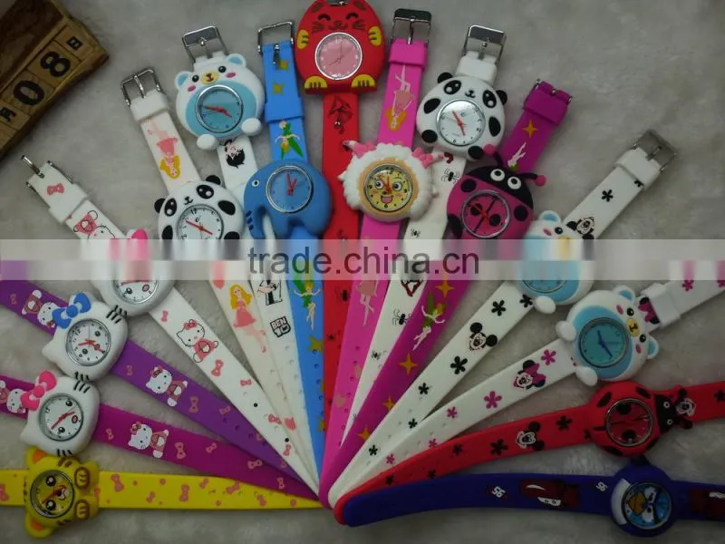 ladies slap watches with full printing flower ladies clap watches