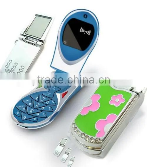 Fashional Jewellery Mobile Phone Shape USB for Promotion