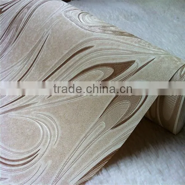 modern style wallpaper brown color