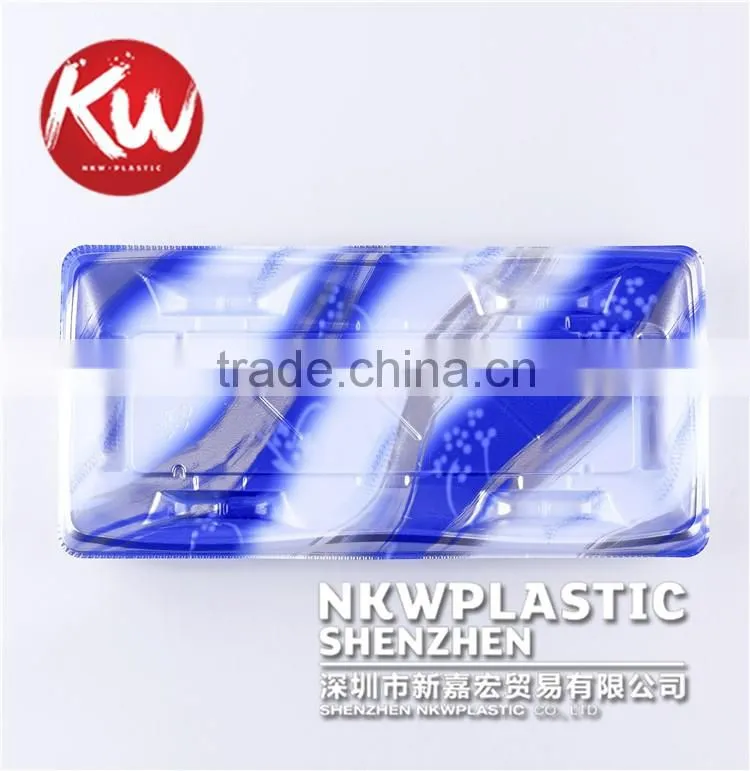 KW-0001 Disposable Plastic PS/BOPS wholesale sushi tray/wrapper sushi for packaging