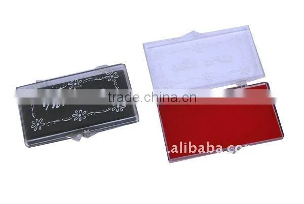 rectangle scrapbook-perfect plastic stamp ink pad set