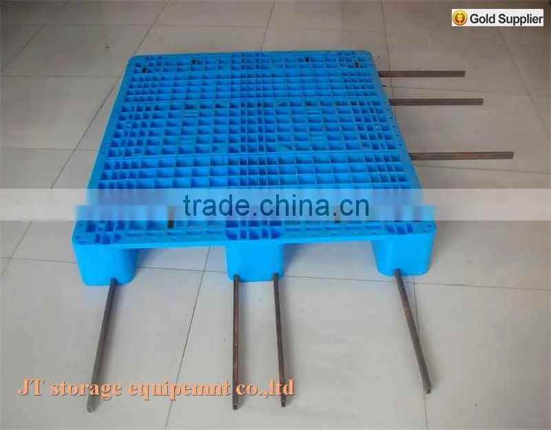 Hot sale gridding plastic pallet with one or two sides