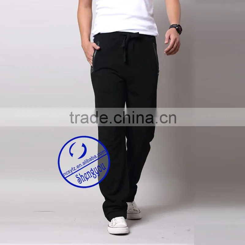 wholesale custom mens cotton jogger pants