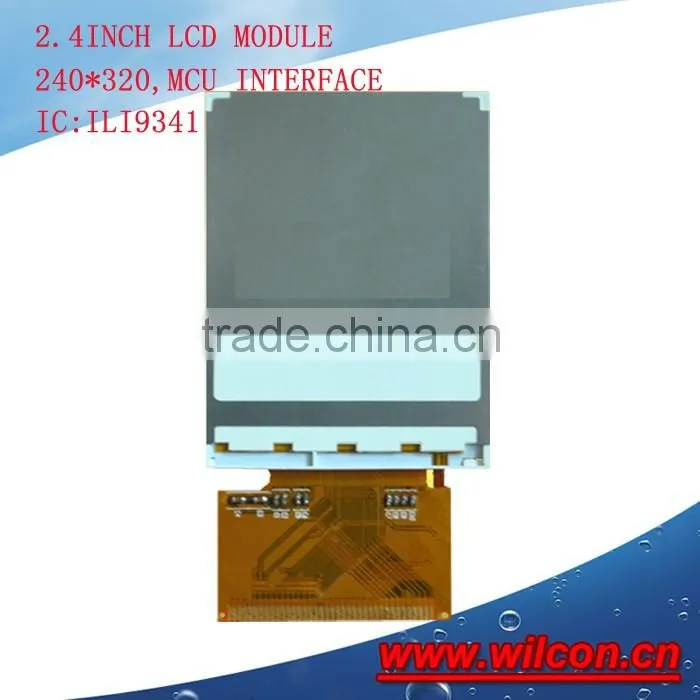 2.4inch 240*320 ILI9341 controller IC MCU interface tft lcd display module