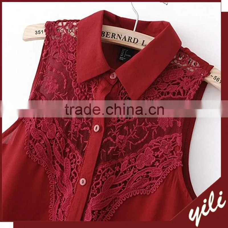 Hot design model vests for ladies