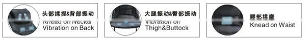 Portable massage chair ,Mini massage chair DLK-B012