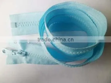 5# polyester zipper plastic type open end zipper separating zipper winter coate zipper