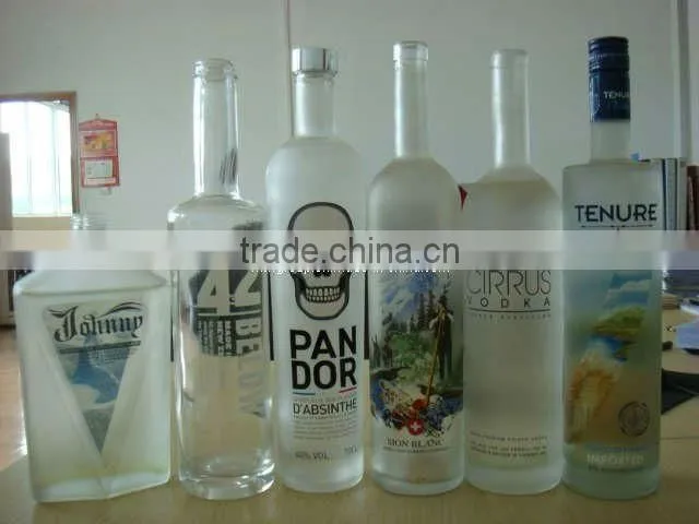 Mineral Water curved cylinder screen printing machine for bottle