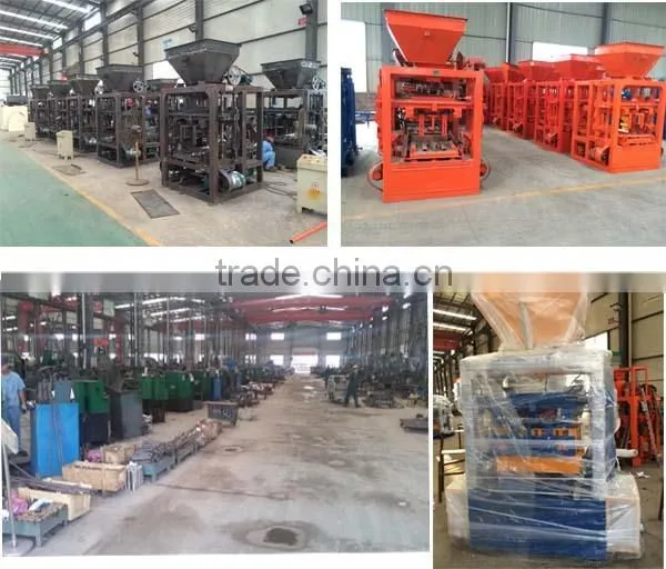 QT4-24 concrete block making mashine,cement brick making machine for sale