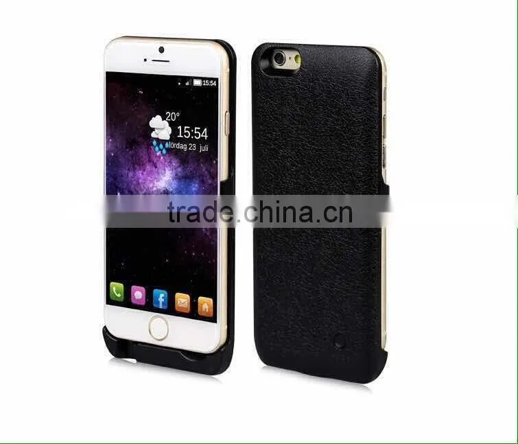 New model external battery case for i phone 6, factory outlet price battery pack with custom logo printing, wireless power bank
