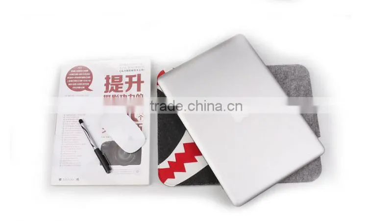 13 15 inch felt Ninja cartoon Fashion Shockproof dustproof laptop Flat computer sleeve bag