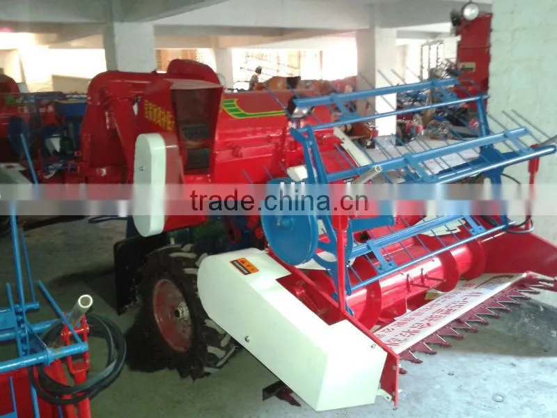 China Top selling mini rice combine harvester ISO9001 identified