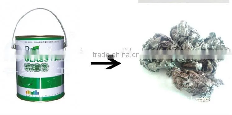 Magnetic Separated Metal and non metallic wastes machine