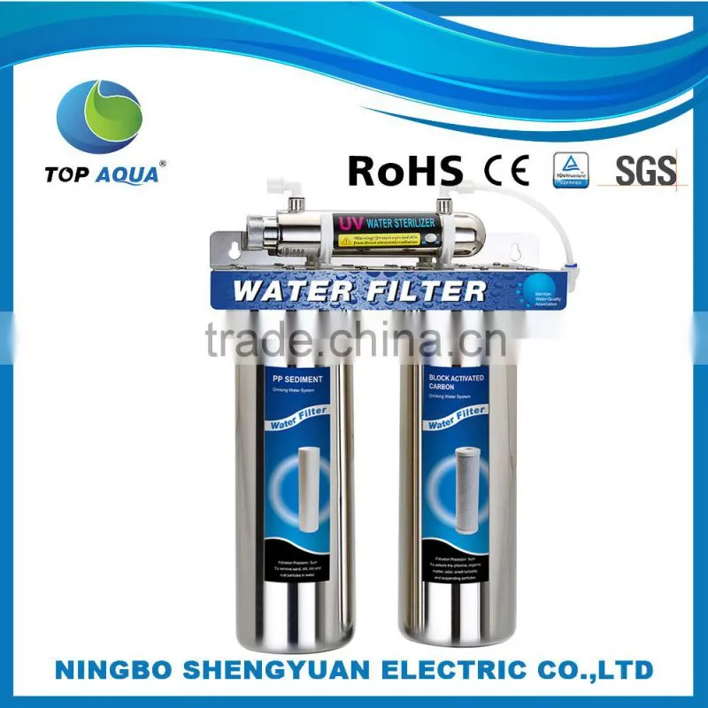 Custom Stainless Steel Activated Carbon Water Filter System