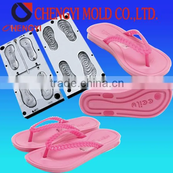 Cuteness lady Design EVA flipflop Shoes aluminium die casting Plastic Mould
