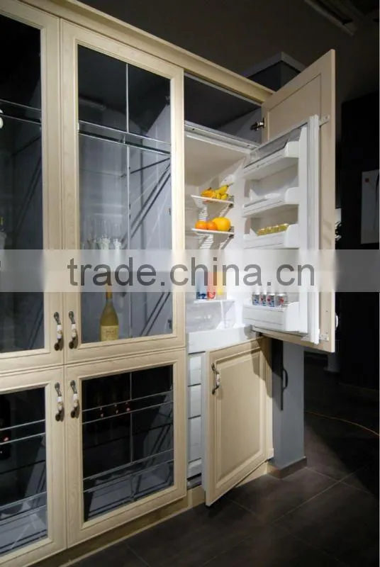 2013 wholesale Cheap modern PVC kitchen cabinet (Quality in High end of market)