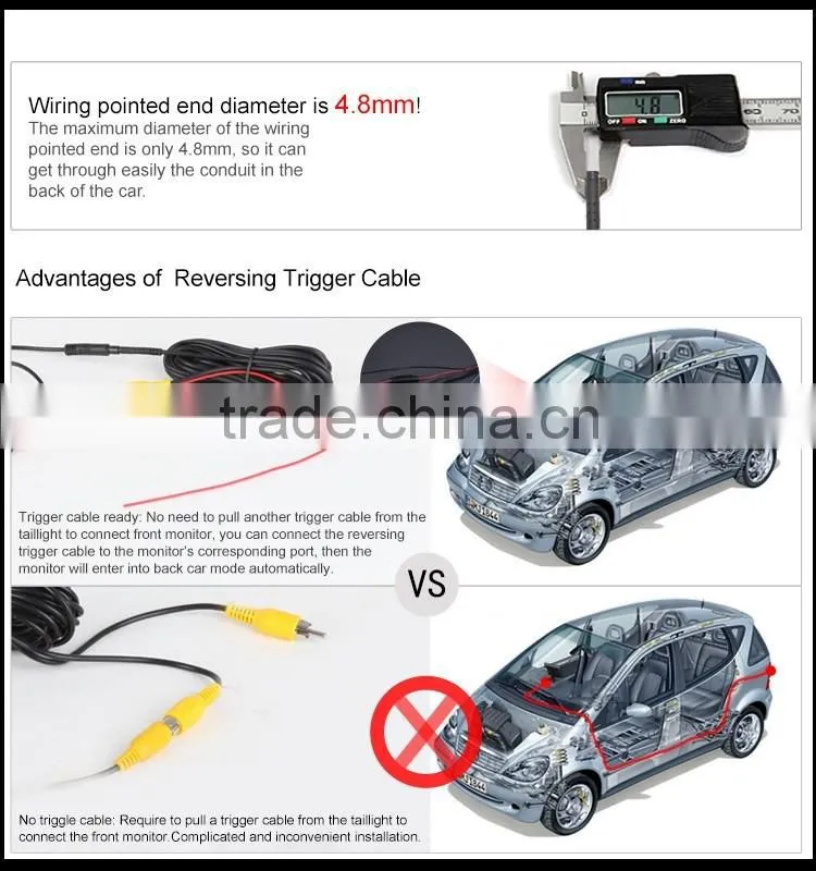 EONON A5162 Color CMD Camera-High Definition/ Wide Angle /Waterproof Camera Special for Ford