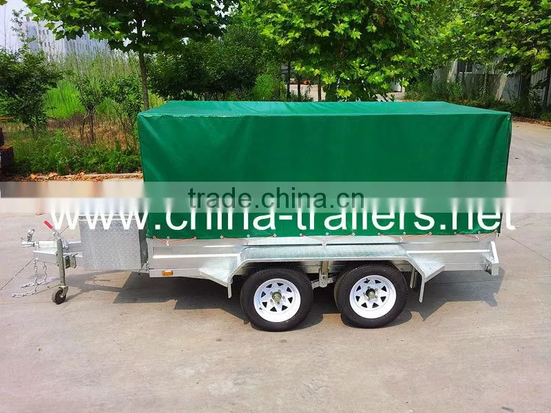 10x5 Tandem Axle Box Trailer With Trailer Cover