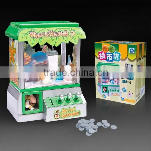 2015 new toy Slot game machine crane machine slot gift toy