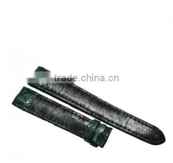 Crocodile leather watchband SCRWC-003