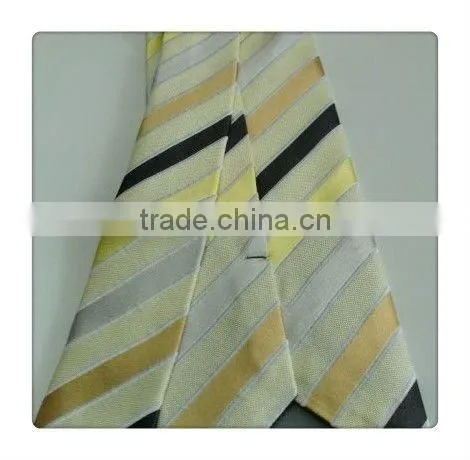 popular strip 100%polyester mens neck ties