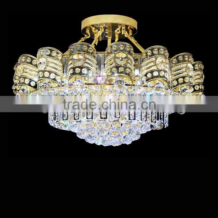 Crystal Chandelier Table Lamp for Hotel Room