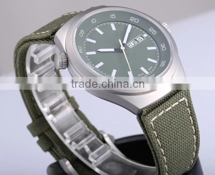 Newest casual top selling nato nylon strap men watch