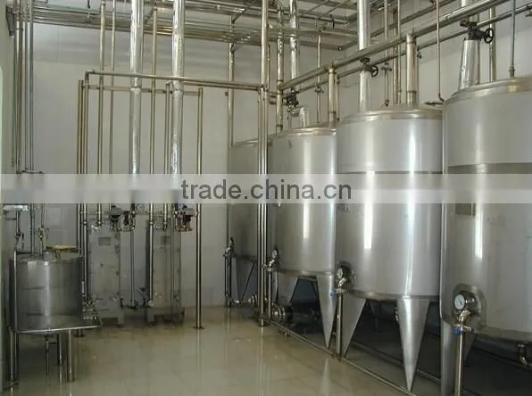 CIP cleaning in place system for brewery and juice