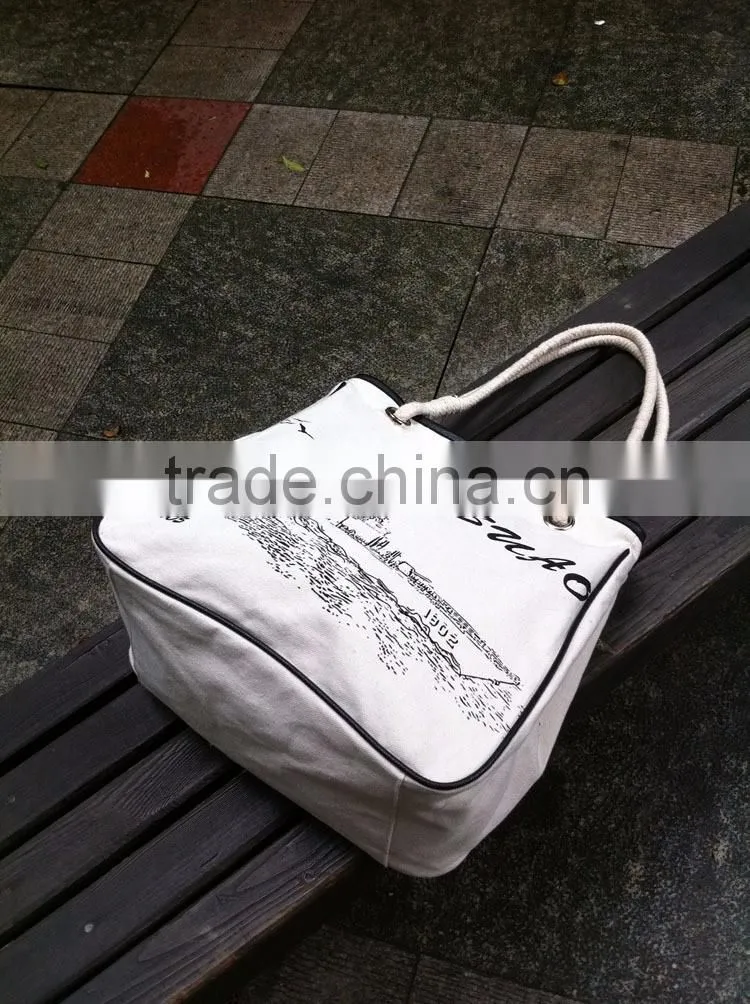 High quality cotton korean tote bag