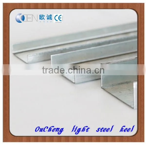 High quality galvalume gypsum frame u channel