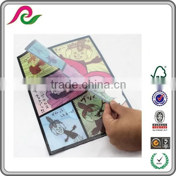 Factory supply glitter file folder L shape