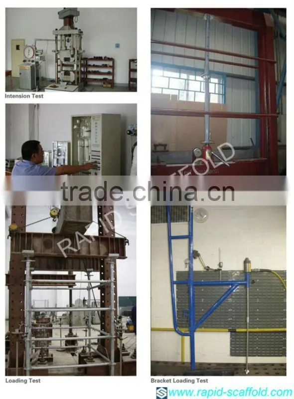 Powder coated CE adjustable steel post shore