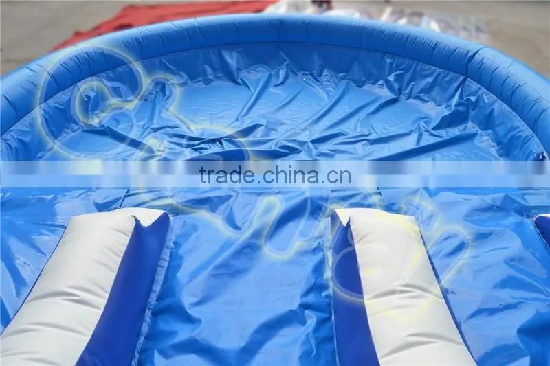 New design giant best quality inflatable hippo slide/inflatable water slide for kids/inflatable water slide for sale with pool