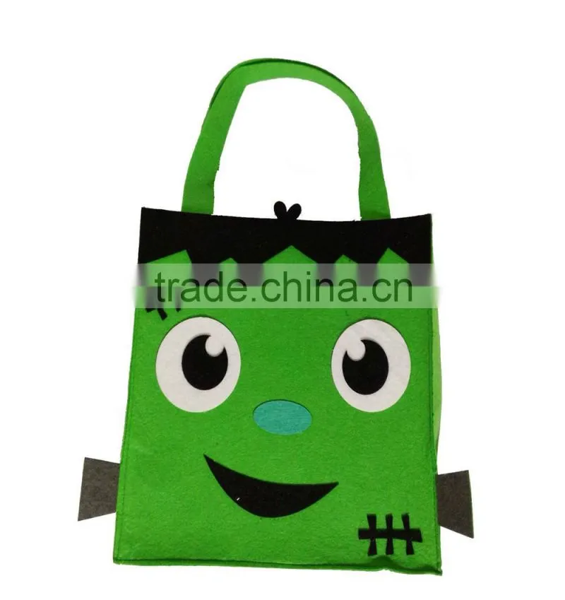 Fancy designed DIY cartoon felt decorative bag for kids