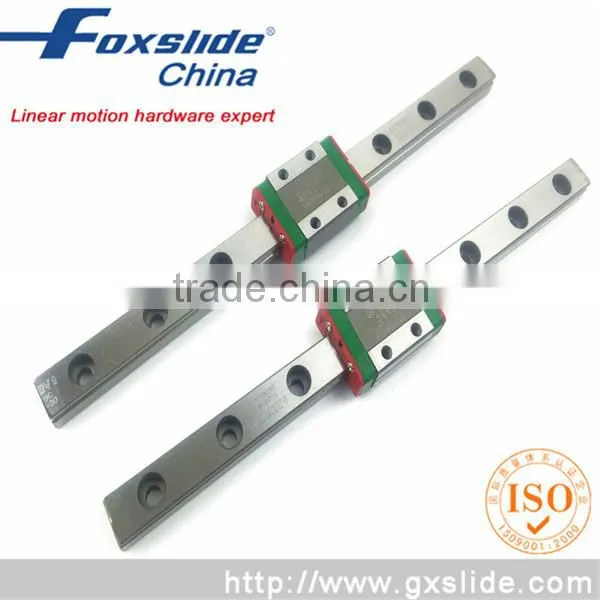 Low Noise Mini Linear Guide MGN12C-L500mm For Robotic Arm