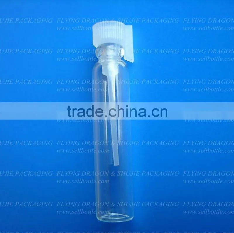 tester glass bottle 1ml